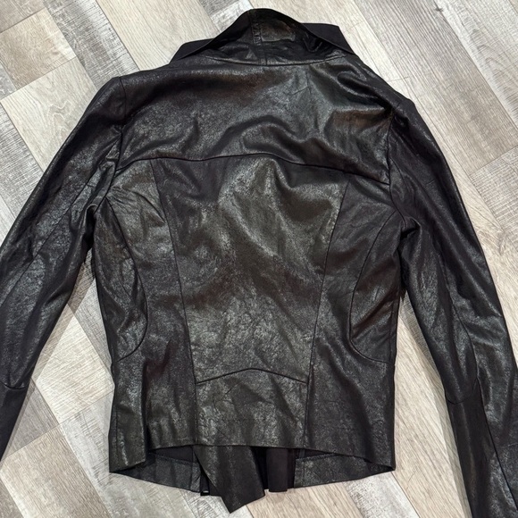 Calvin klein full zip asymmetrical moto jacket ❤️ - Picture 5 of 7